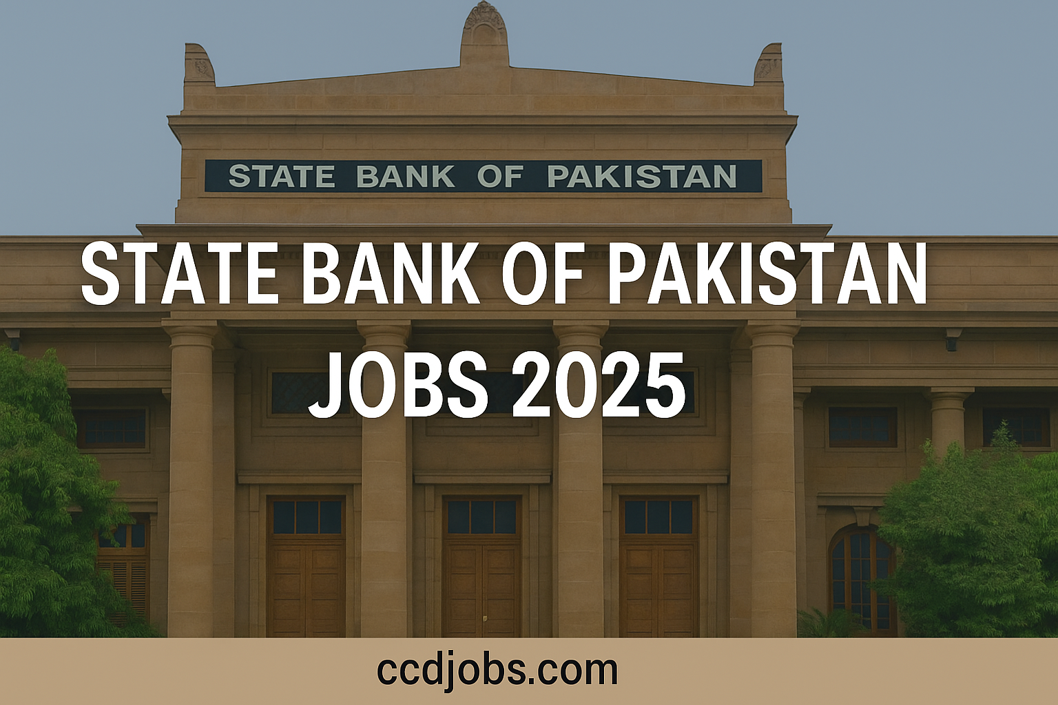 State Bank of Pakistan Jobs 2025 | Application Form