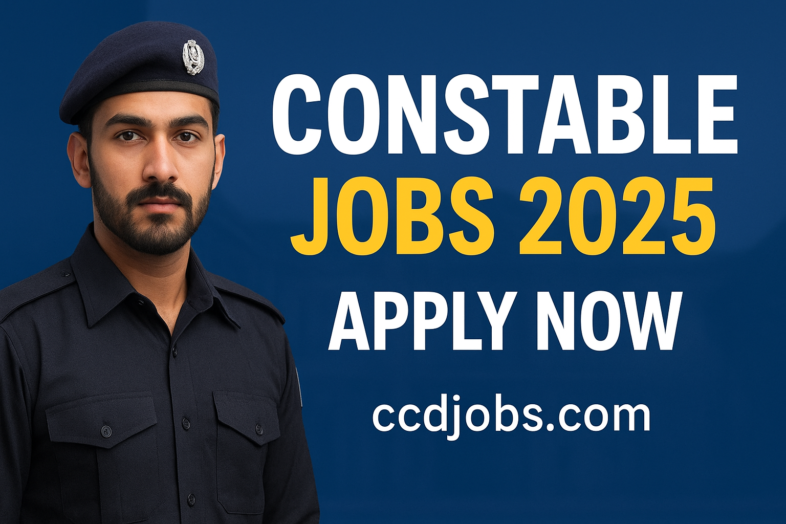 Constable Jobs 2025 - Apply Online