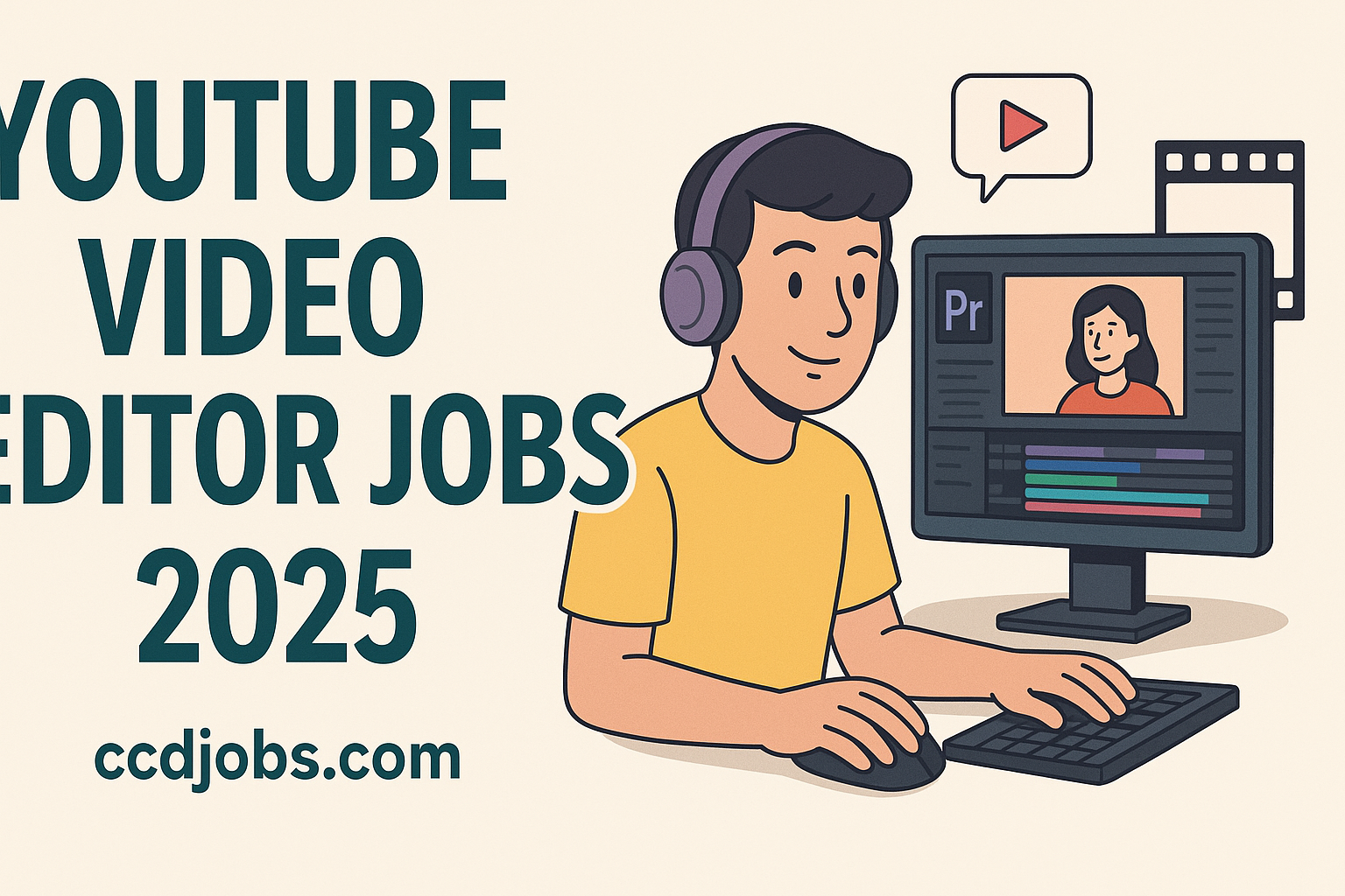 YouTube Video Editor Jobs 2025 - Apply Online