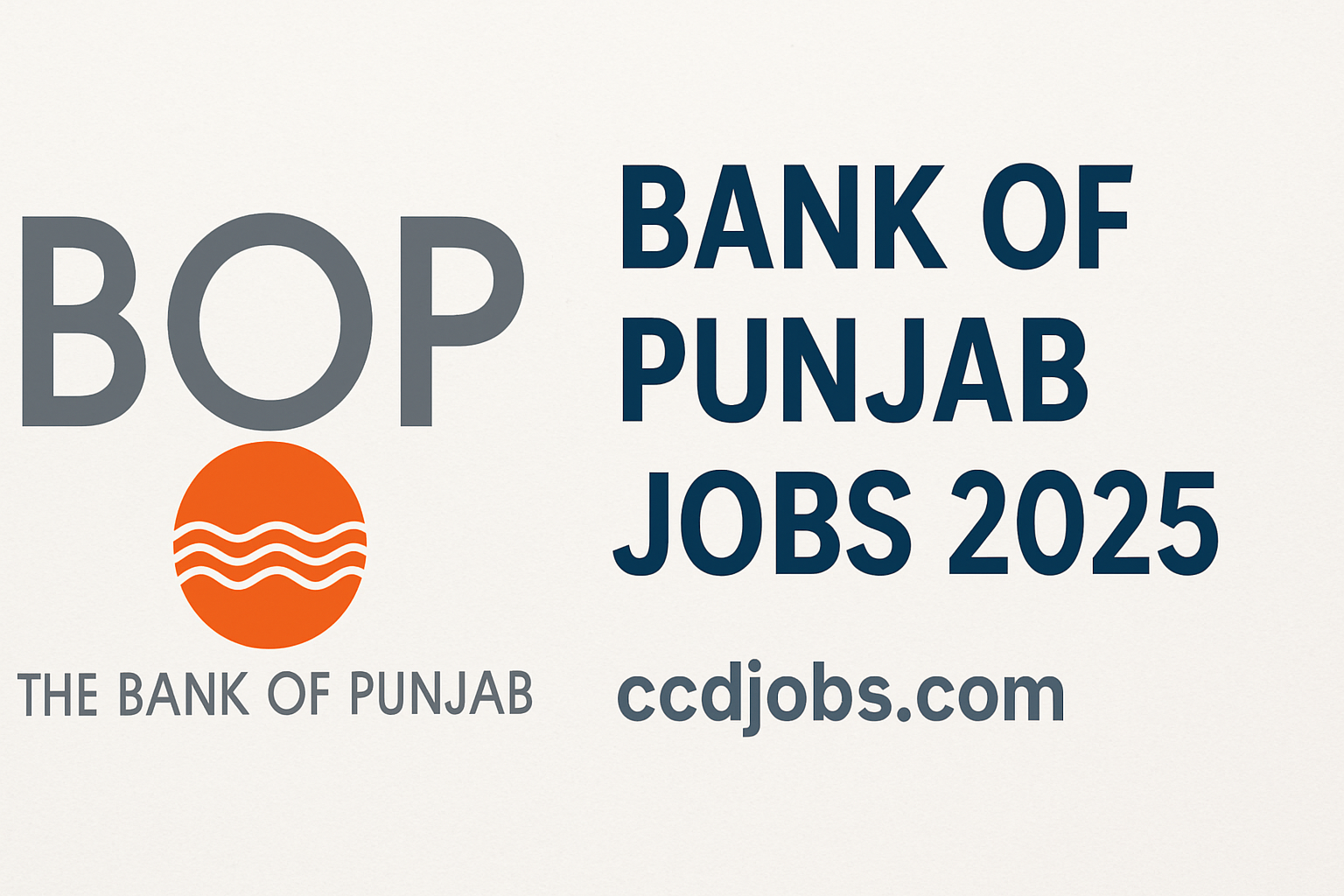 Bank of Punjab Jobs 2025 | Online Apply
