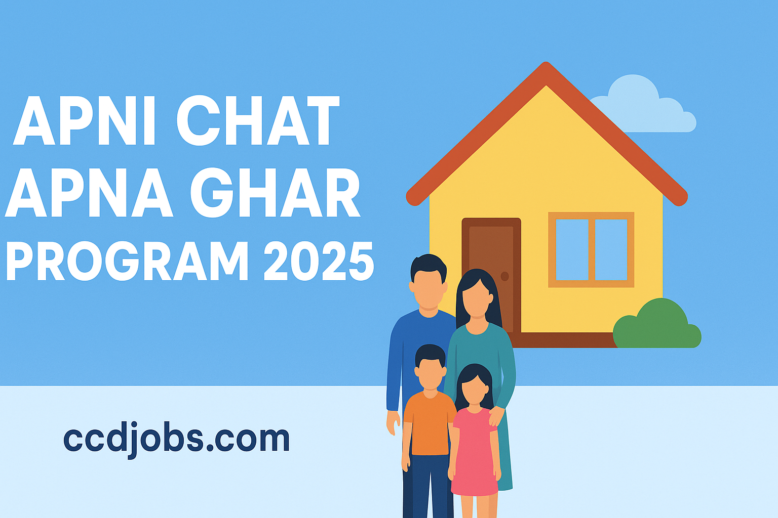 Apni Chat Apna Ghar Program 2025 - Apply Online
