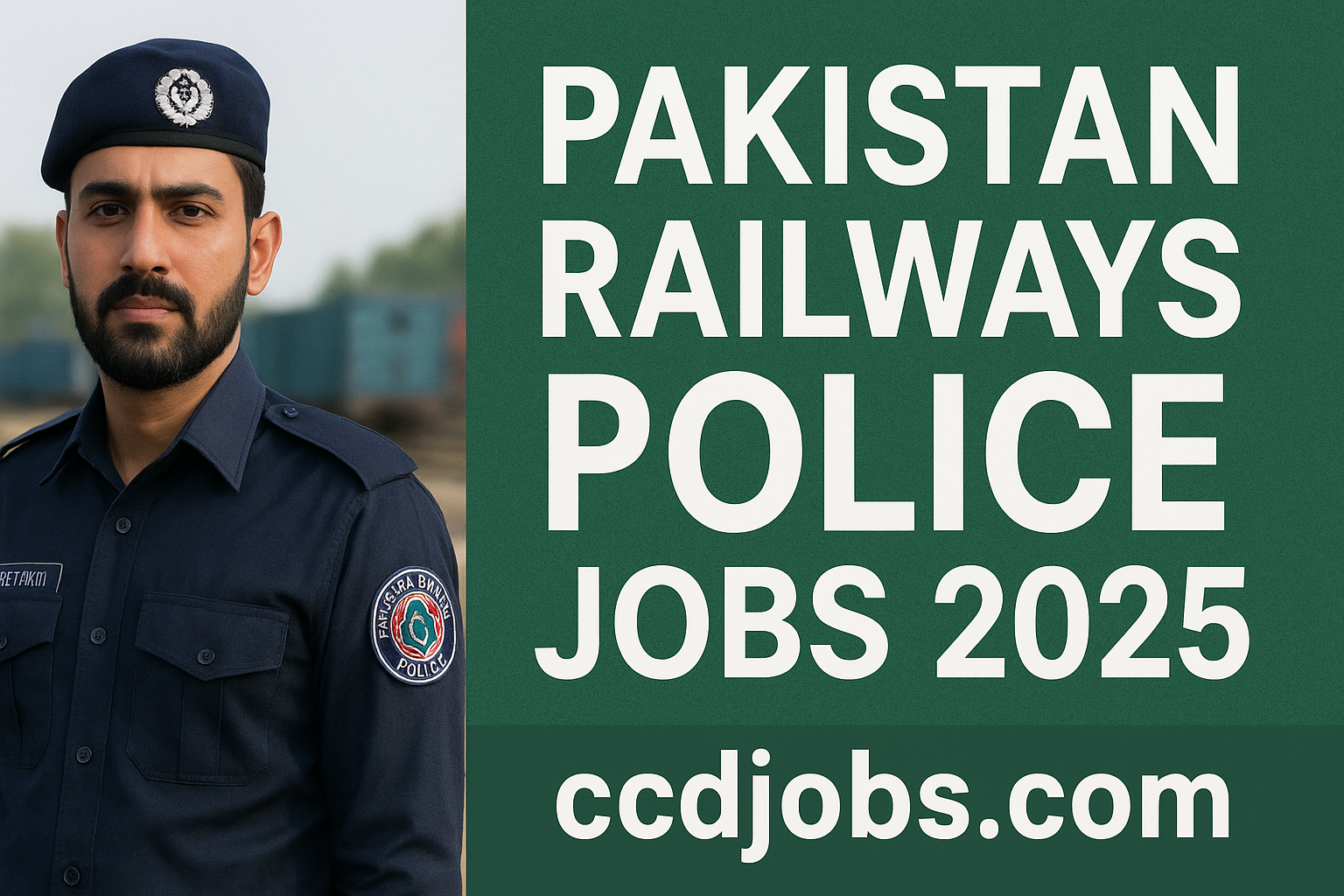 Pakistan Railways Police Jobs - Online Application Form