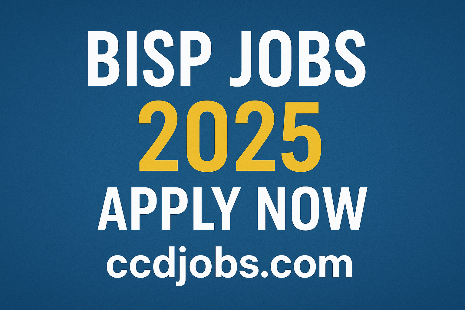 BISP Jobs 2025 | Apply In Benazir Income Support Programe
